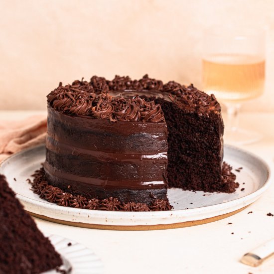 Gluten Free Chocolate Layer Cake