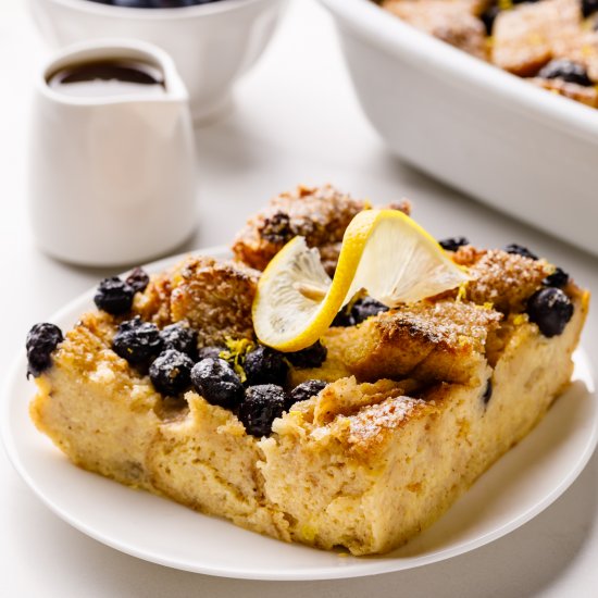 Blueberry French Toast Casserole