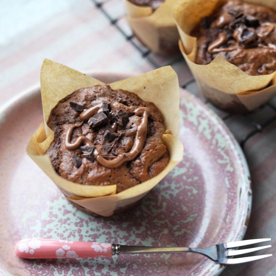 Double Chocolate Chip Muffins