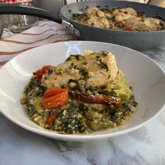 Healthy Tuscan Chicken Recipe