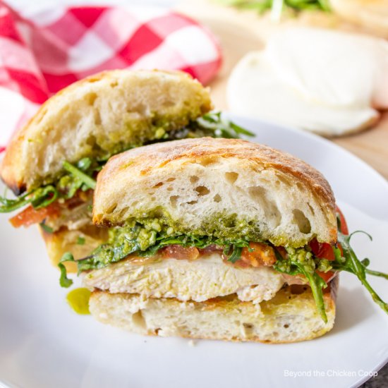 Pesto Chicken Sandwich