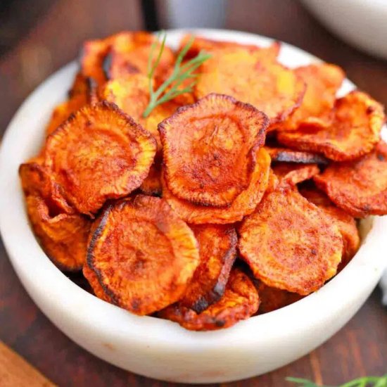 Air Fryer Carrot Chips