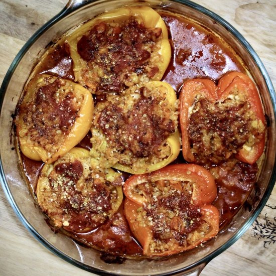 Vegetarian Stuffed Peppers