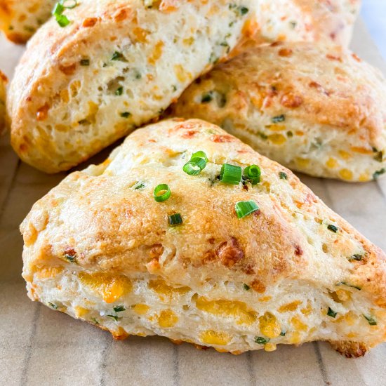 Cheddar Chive Scones