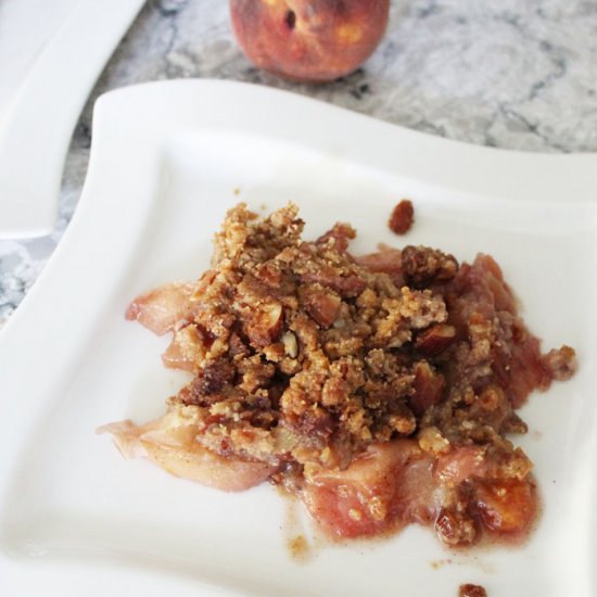 Paleo Peach Crisp