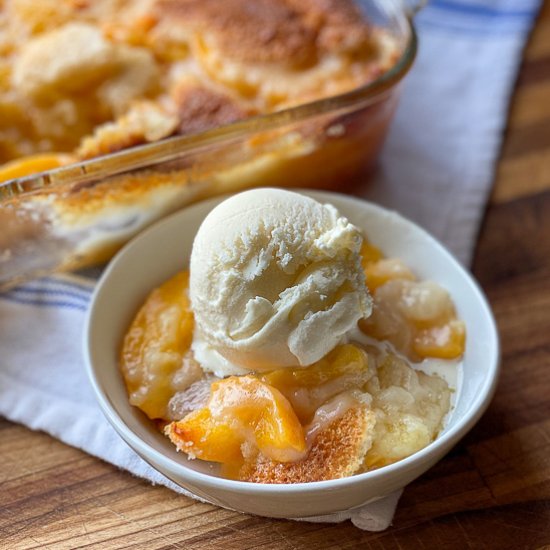 Easy Peach Cobbler