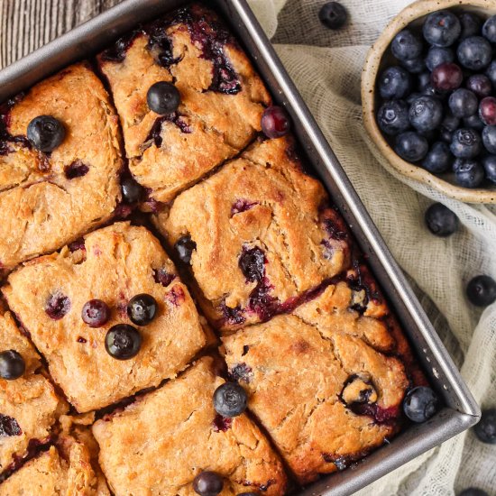 BLUEBERRY BUTTER SWIM BISCUITS