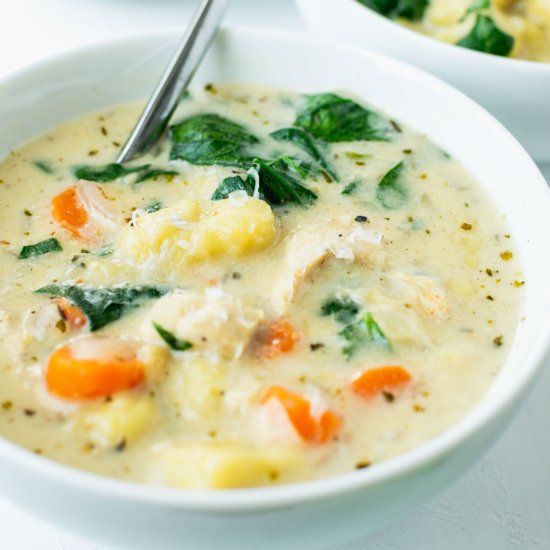 Chicken Gnocchi Soup