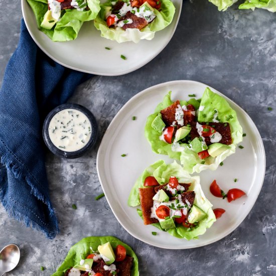 BLT Lettuce Wraps