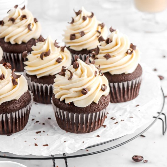 Bailey’s Irish Cream Cupcakes