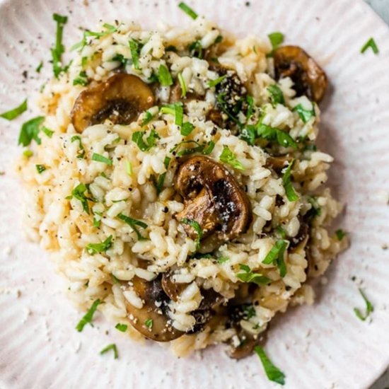 Mushroom Risotto