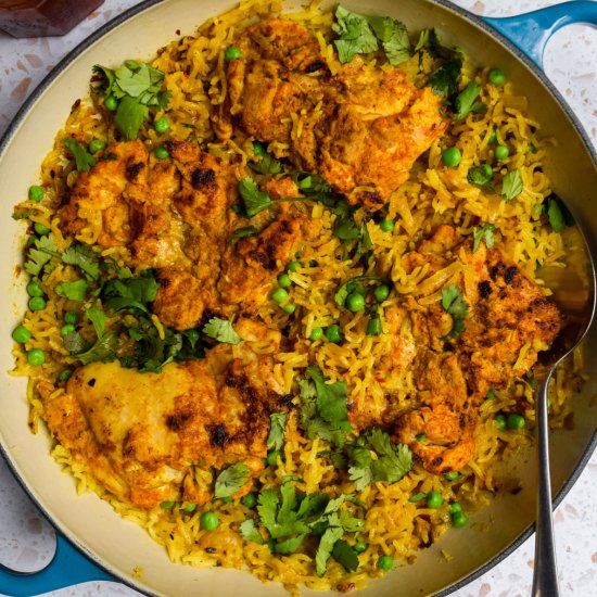 Tandoori Chicken & Rice