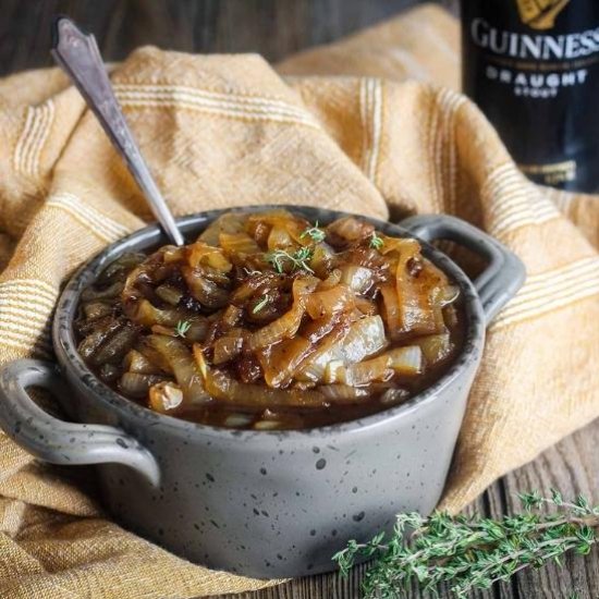 Guinness Braised Onions