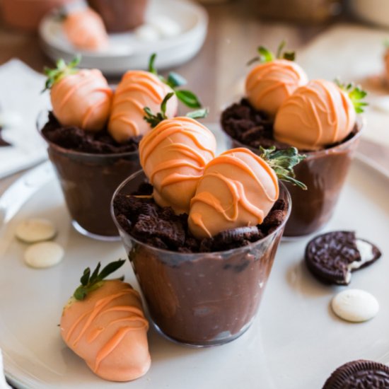 Carrot Patch Dirt Cups