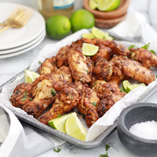 Cilantro Lime Chicken Wings