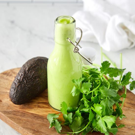 Creamy Cilantro Avocado Dressing