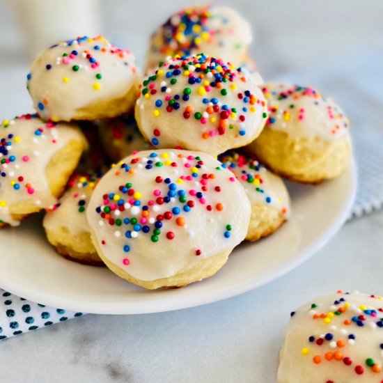 Soft Italian Ricotta Cookies