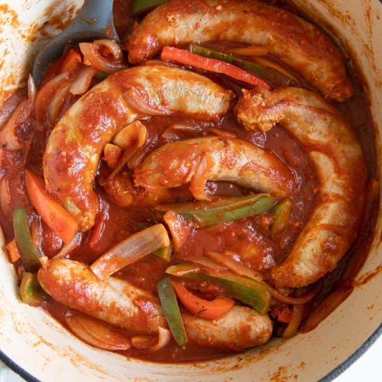 Sausage and Peppers