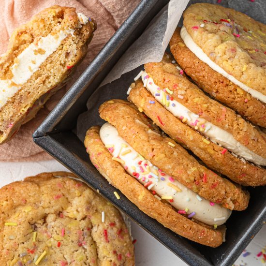 Birthday Cake Cookies