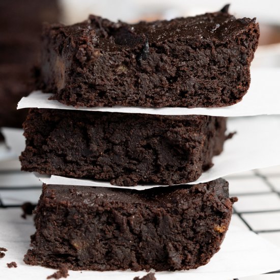 Fudgy WFPB No Oil Brownies