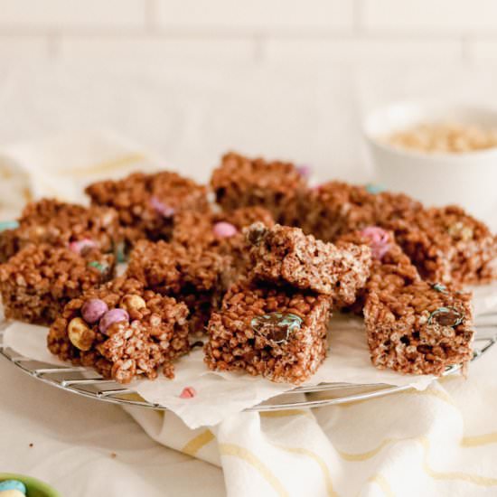 Easter krispie treats