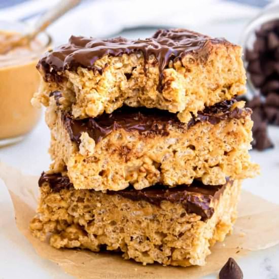 Peanut Butter Rice Krispie Treats