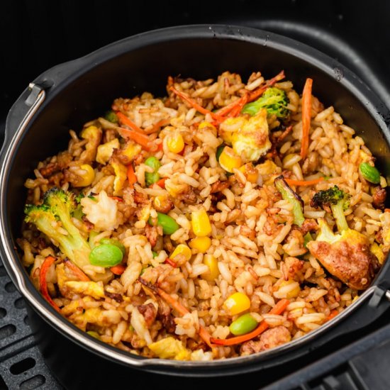 Air Fryer Fried Rice