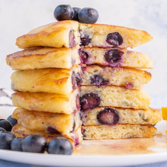 blueberry pancakes