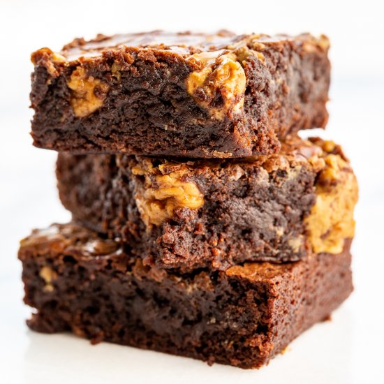 Peanut Butter Brownies