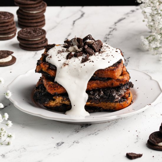 Epic Oreo French Toast