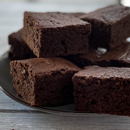 Espresso Protein Brownies