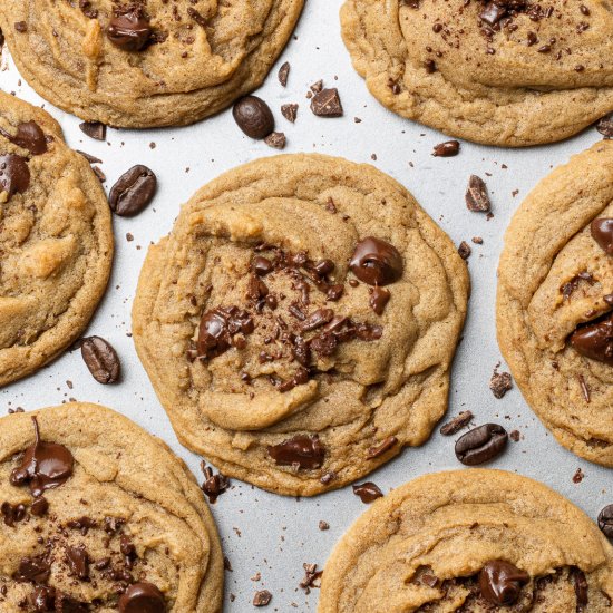 Espresso Chocolate Chip Cookies