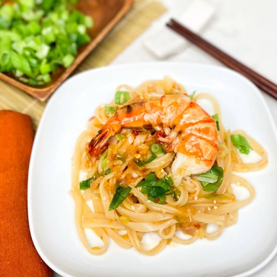 Spicy Garlic Noodles