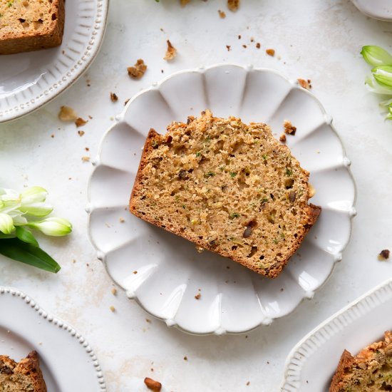 Skinny Zucchini Bread