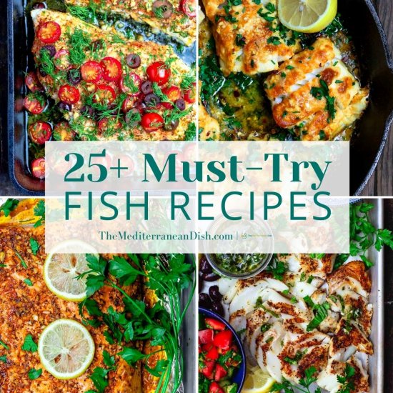 25+ EASY Fish and Seafood Recipes!