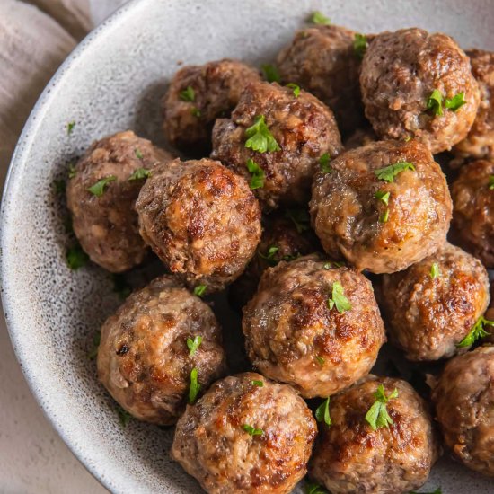 Air Fryer Meatballs