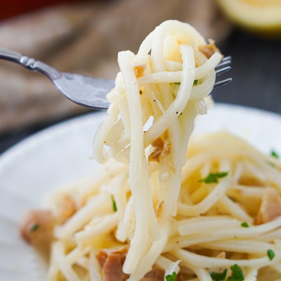 Palmini Linguine with Keto Clam