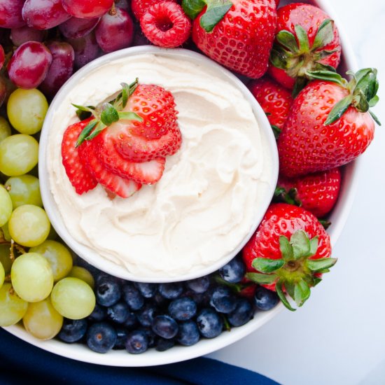 Easy Mascarpone Fruit Dip