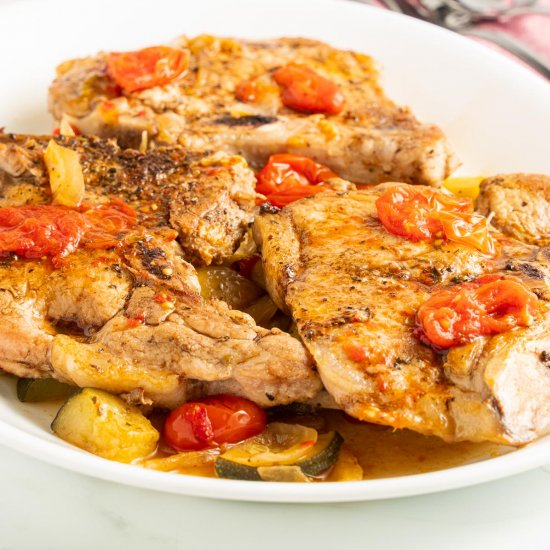 Dutch Oven Pork Chops