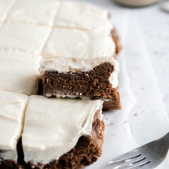 Gluten Free Keto Baileys Brownies