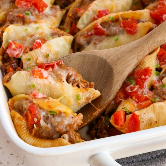 Taco Stuffed Shells