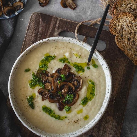 Creamy Celery Root Soup