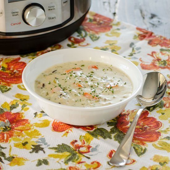 Healthy Chicken Wild Rice Soup