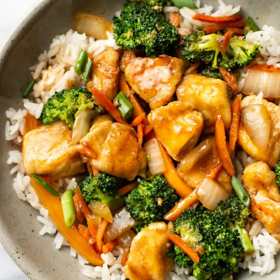 easy chicken stir fry