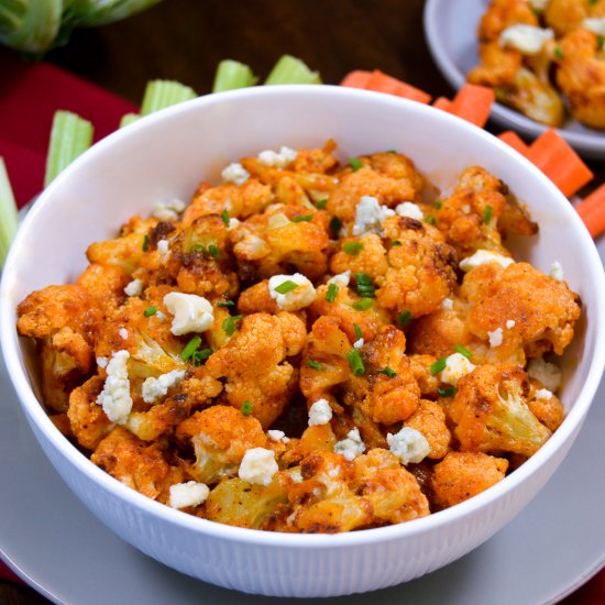 Air Fryer Buffalo Cauliflower