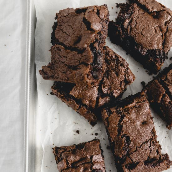 Small Batch Coffee Brownies