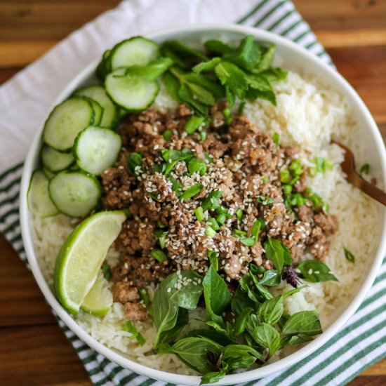 Thai Beef Larb