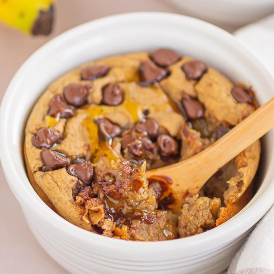 Banana Chocolate Chip Baked Oats