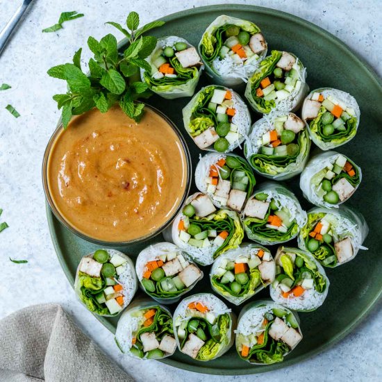 Green Summer Rolls