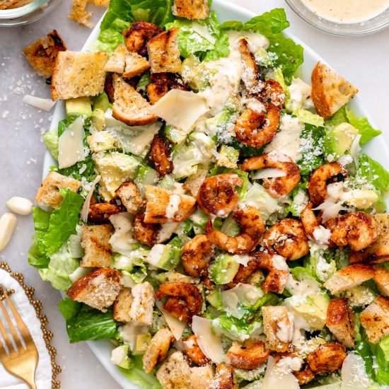 Shrimp Caesar Salad